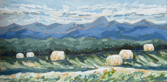 Bales and Blue Distance