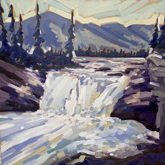 Violet Echoes At Sheep River